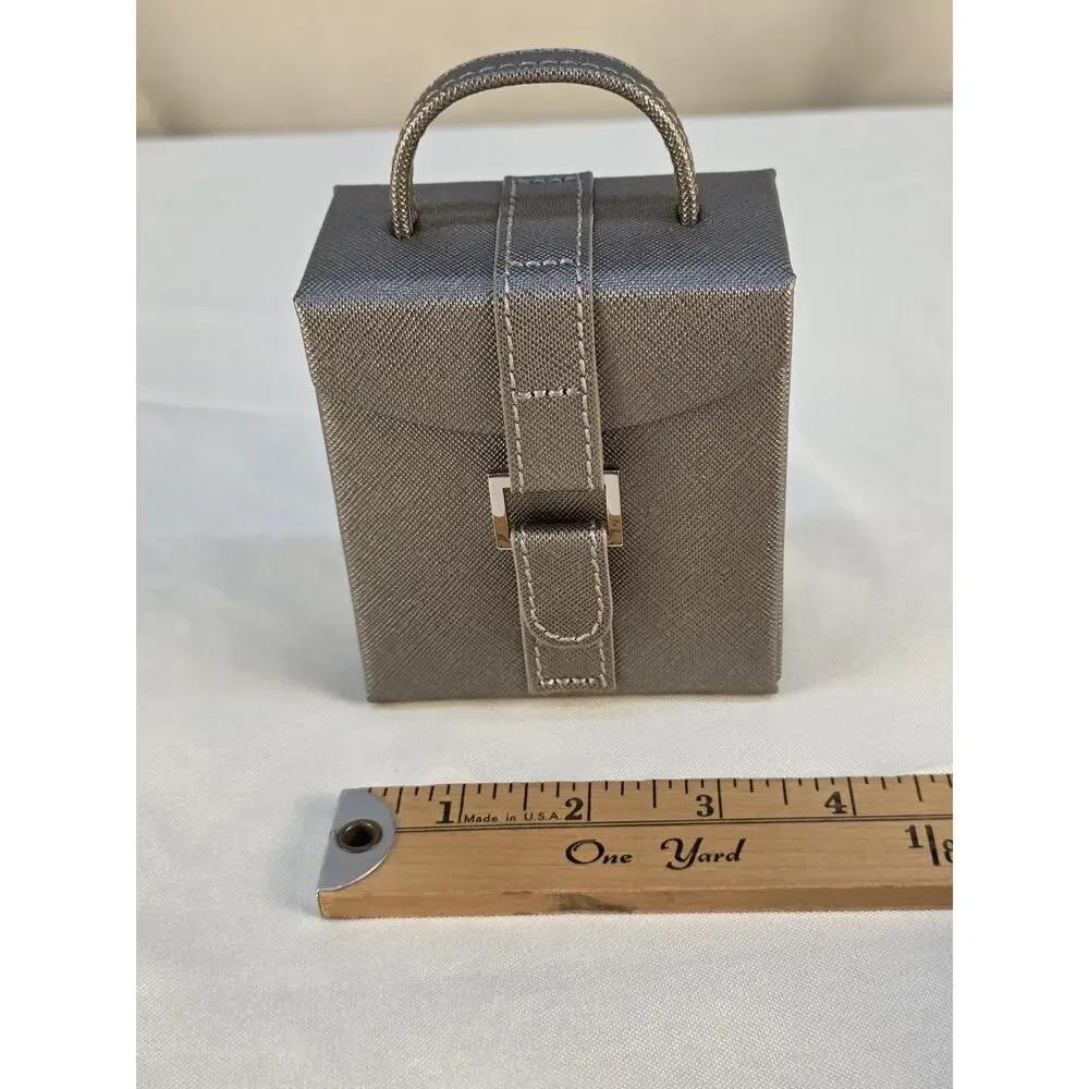 Wolf The Heritage Small Foldout Jewelry Box/Purse For Traveling Vacation NIB